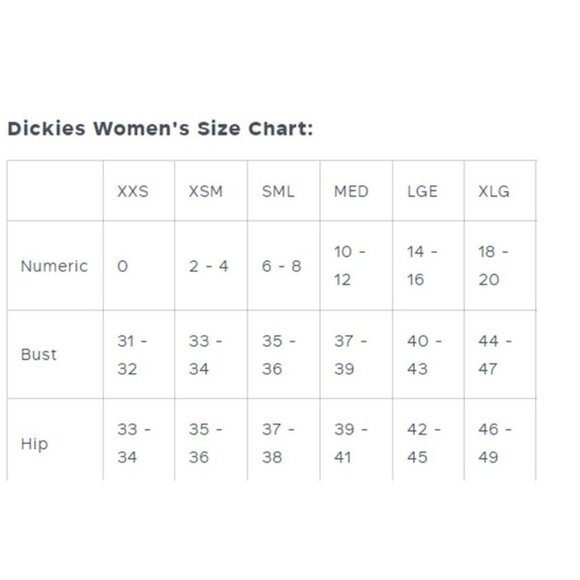 Dickies Scrubs Blue Pant and Tops Set Of 3 - Picture 13 of 13